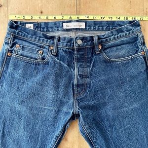 Gap Slim Japanese Selvedge 33x32